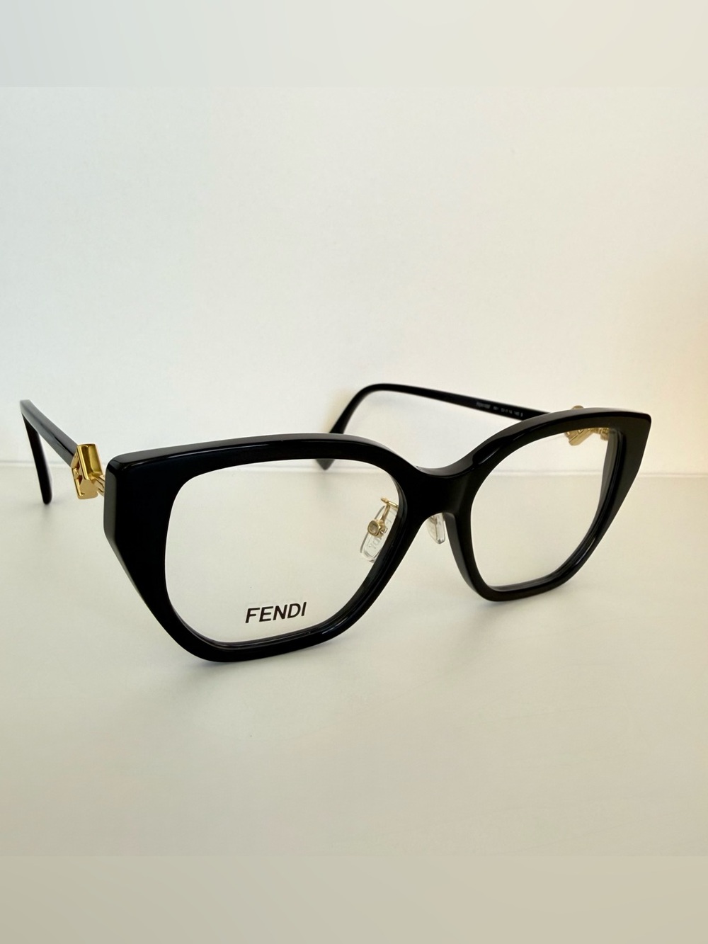 NEW!!! Fendi women black eyeglasses FE50100F 001   Authentic Retail 460$